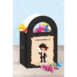 neşeli günlerim Korsan Temalı Mini Çanta 12x7 Cm 8'li Paket