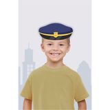 neşeli günlerim Polis Şapkası 6'lı Doğum Günü * (KALIN KAĞIT)
