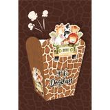 Neşeli Günlerim Safari Pastel Popcorn Kutusu (Mısır) 8'li