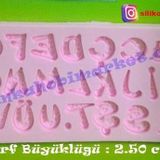Neşeli Harfler Silikon Kalıp