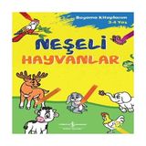 Neşeli Hayvanlar - Boyama Larım 3-4 Yaş