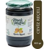 Neşeli Mutfak Hatay Yöresel Ceviz Reçeli 825 g – Doğal, Katkısız, Koruyucusuz, Cam Kavanozda Geleneksel Lezzet - 825 gr