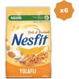 Nesfit Ballı Bademli Mısır Gevreği 400 gr - (6 Adet)