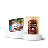 Nesfit Bitter Çikolatalı Tam Tahıllı Bar 4'lü & Nescafe Gold 100 g