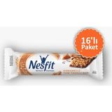 Nesfit Karemelli Tam Tahıllı Bar 24 gr 16 Adet