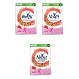 Nesfit Kırmızı Meyveli Kahvaltılık Gevrek 400 G X 3 Adet