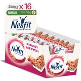 Nesfıt Kırmızı Meyveli Tam Tahıllı Bar 16 x 23,5 gr