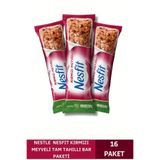 Nesfit NESFIT Kırmızı Meyveli Tam Tahıllı Bar16x23,5g