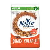 Nesfit Tam Tahıl&Pirinç Gevreği 400 G Çikolatalı Kahvaltılık Gevrek 2'Li Ekonomik Paket