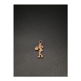 NESGO MODA Bronz Metal Fermuar Elciği (3 cm) - Çanta ve Mont Aksesuarı