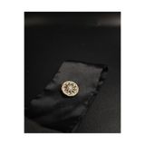 NESGO MODA Lüks Gold Kristal Taşlı Metal Tasarım Düğme 6 Adet 20 Mm 32 boy