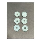 Nesgo Moda Trençkot Mont Düğmesi Italyan Düğme 20 Lı Set Beyaz 2,5 Cm (M8926)