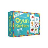 Nesil Çocuk Yayınları Oyun Kartları - Ilişki Kurma Meyveler-sebzeler Sayılar Renkler Hayvanlar - Ingilizce Destekli