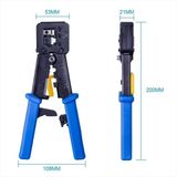 Nesil RJ45 Pense, Ethernet Konektörü Sıkma ve Kesme Aracı - Seçenek 1 - Ahşap