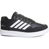 Nesil Shoes Bestof 074 Siyah Beyaz Günlük Erkek Spor Ayakkabı - Siyah - Beyaz