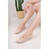Nesil Shoes Mhd 61 Ten Taşlı Günlük Kadın Babet