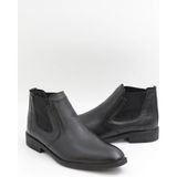 Nesil Shoes THRTRK 908 Siyah Hakiki Deri Kauçuk Taban Erkek Bot