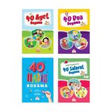 Nesil Yayınları Nesil Kalın Boyama Seti 4 Kitap (40 Hadis + 40 Dua + 40 Ayet + 40 Salavat)