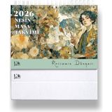 Nesin Yayınevi 2026 Nesin Masa Takvimi - Ressamın Dünyası - 1 - Çok Renkli