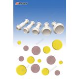 Neskuk 5li Küçük Daire Basmalı kesici / Kurabiye Kalıbı / Şeker Hamuru Kalıbı / cookie plunger