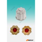 Neskuk Çift Taraflı Çiçek Reçel Kesici / Basmalı kalıb / Kurabiye Kalıbı / Helva Kalıbı / cookie cutter