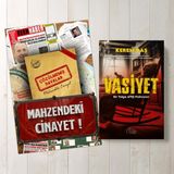 Nesnel Yayınları Çözülmemiş Davalar Dedektiflik Suç Çözümleme Oyunu Faruk Kaya Dosyası ve Yasadışı - Esra Algan