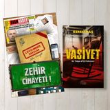 Nesnel Yayınları Çözülmemiş Davalar Dedektiflik Suç Çözümleme Oyunu Peyami Yaman Dosyası ve Yasadışı - Esra Algan