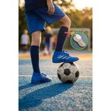 Nespa Çoraplı Erkek Halı Saha Kramponu - Kaymaz Tabanlı Bilekli Futbol Ayakkabısı + çorap hediye - Lacivert