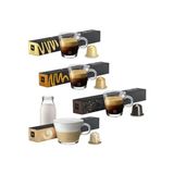 Nespresso Barista Vanilla Eclair Creme Brulee Chiaro ve Roma Kapsül Kahve 10'lu x 4'lü Paket - 40 Adet
