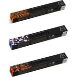 Nespresso Cape Town, Tokyo ve Vienna Linizio Lungo Kapsül Kahve 10'lu 3'lü Set Dengeli Kahve Hafif (30KAPSÜL) - 1 Paket - Cafe Crema