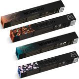 Nespresso Indonesia, Ethiopia, Cape Town ve Tokyo Vivalto Lungo Kapsül Kahve 10'lu (4'lü Set) - 1 Paket - Cafe Crema
