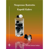 Nespresso Italiana Ristretto Kapsül Kahve 30 Adet + Cam Saklama Kavanozu Hediye