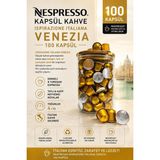 Nespresso Kapsül Kahve Venezia 100 Kapsül +Cam Saklama Kutu Hediyeli
