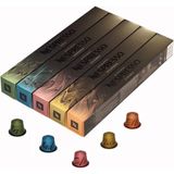 Nespresso Master Origins Serisi Kapsül Kahve 5 Kutu (50 Kapsül) - 1 Paket - Cafe Crema