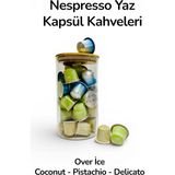 Nespresso Özel Seri Yaz Kapsül Kahveleri 30 Adet + Cam Saklama Kutusu Hediye