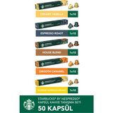 Nespresso Uyumlu Starbucks Kapsül Kahve Tanışma Seti 50'li - 5 Adet