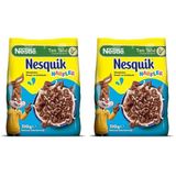 Nesquik Nestlé Harfler Kakaolu Buğday ve Mısır Gevreği 310 g 2li paket