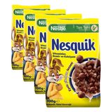 Nesquik Nestle Kakaolu Buğday ve Mısır Gevreği, 700 g (4 paketi)