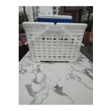 NESS AVM GENİŞ BOY PİKNİK ÇANTASI PİKNİK SEPETİ 32 LİTRE BEYAZ RENK 1 ADET (48X34X27cm)