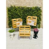 Ness Global Bambu 2 Bölmeli Tezgah Üstü Kaşıklık & Mutfak Düzenleyici Organizer Stand