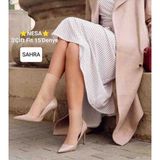 Nessa 3'çift Kadın Parlak Fit'15 'denye Soket Tül Çorap 51*sahra - - Standart