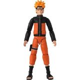 Nessi World 16 cm Bandai Naruto Anime Heroes Naruto Uzumaki Figür ve Aksesuar Seti