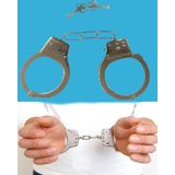 Nessi world Anahtarlı Oyuncak Metal Kelepçe Polis Kelepçesi