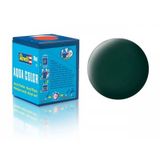 Nessi world Aqua Color Black Green - Mat Boya- 18 ml