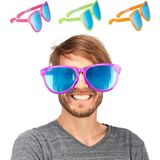 Nessi World Büyük Parti Gözlüğü Rengarenk 12 Adet 27X9 cm