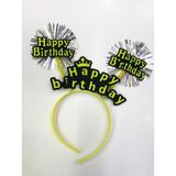 Nessi World Happy Birthday Neon Renk Doğum Günü Tacı 12 Adet