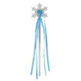 Nessi World KarTaneliMaviKalpTaşlıSatenKurdeleliKarlarÜlkesiElsaAsasıSopası34cm