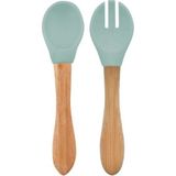 Nessi World Mama Kaşığı ve Çatal Seti River Green