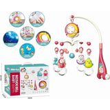Nessi World Nessiworld BIB648A54 -Vardem Işıklı Müzikli Kumandalı Kırmızı Bebek Dönencesi