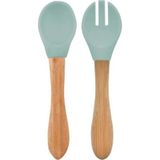 Nessi World Nessiworld Mama Kaşığı ve Çatal Seti River Green